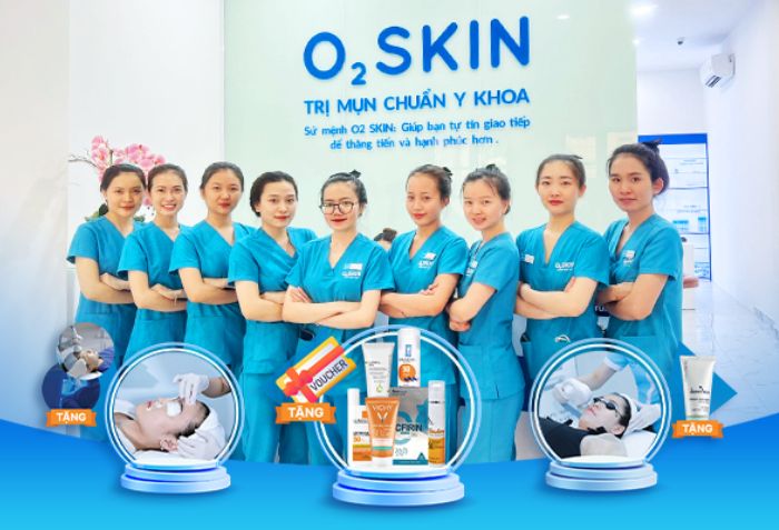Ph&ograve;ng kh&aacute;m da liễu TP.HCM - Ph&ograve;ng kh&aacute;m da liễu O2 SKIN