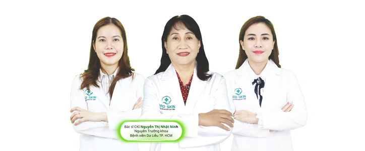 Đội ngũ bác sĩ tận tâm, đồng hành cùng làn da bạn