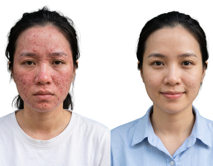 Sau điều trị