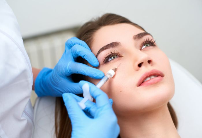 Ti&ecirc;m meso trị th&acirc;m mắt l&agrave; g&igrave;?