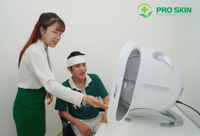 Chẩn đo&aacute;n nguy&ecirc;n nh&acirc;n mụn ch&iacute;nh x&aacute;c