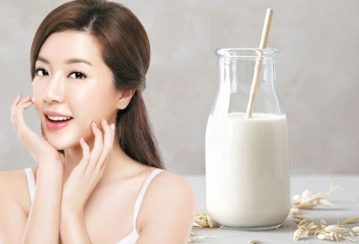 L&agrave;m trắng da bằng sữa tươi